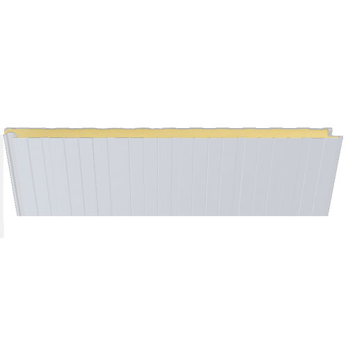 Pannello sandwich per facciata - 1006 BLANCO PIRINEO - HIANSA PANEL S.A - per tetto / per muro / rivestimento in acciaio