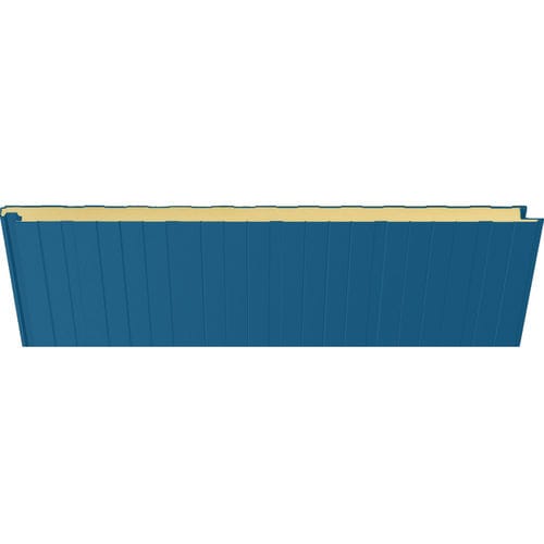 Pannello sandwich per facciata - 4000 AZUL LAGO - HIANSA PANEL S.A - per tetto / per muro / rivestimento in acciaio