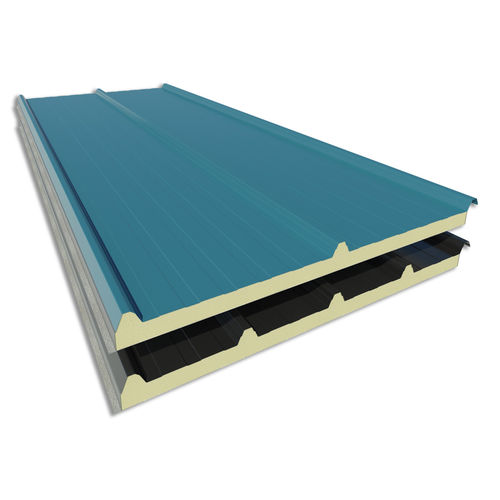 Pannello sandwich per tetto - EASY ALU 3GR/5GR - HIANSA PANEL S.A - rivestimento in acciaio / rivestimento in alluminio / anima in poliuretano PUR