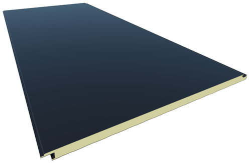 Pannello sandwich per rivestimento di facciata - MODULAR - HIANSA PANEL S.A - rivestimento in acciaio / anima in poliuretano PUR / anima in poliisocianurato PIR