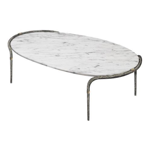 Tavolo contemporaneo - ETHNIC - Mobilier De Style - in alluminio / in ottone / in marmo