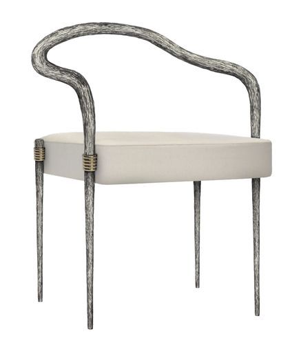 Sedia contemporanea - ETHNIC - Mobilier De Style - da interno / in alluminio / in ferro