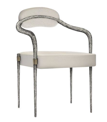 Sedia contemporanea - ETHNIC - Mobilier De Style - da interno / in alluminio / in ottone