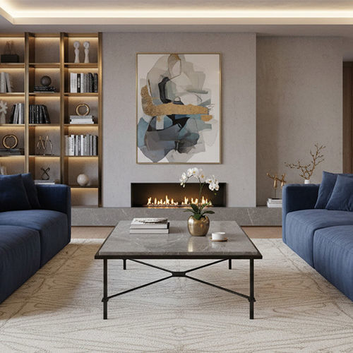 Tavolo contemporaneo - CICERON - Mobilier De Style - in ferro / in ferro modellato / in vetro temprato