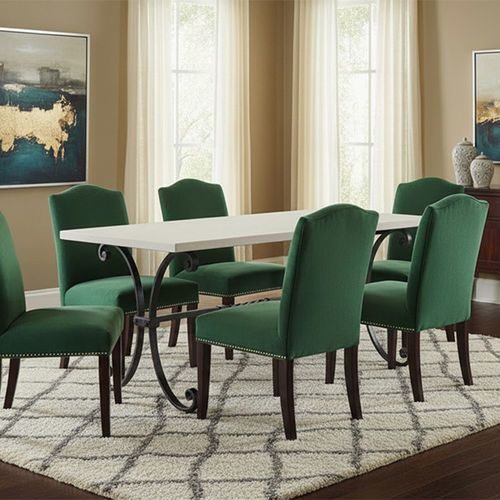 Tavolo contemporaneo - ELEGANTE - Mobilier De Style - in ferro / in ferro modellato / in marmo