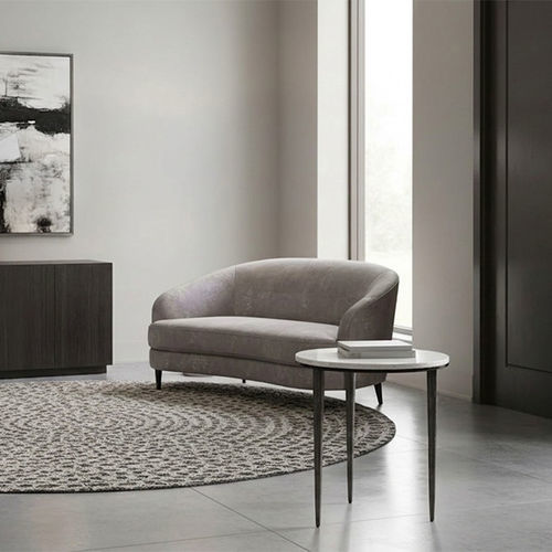 Tavolo d'appoggio contemporaneo - ECORCE - Mobilier De Style - in ferro modellato / in marmo / con supporto in ferro