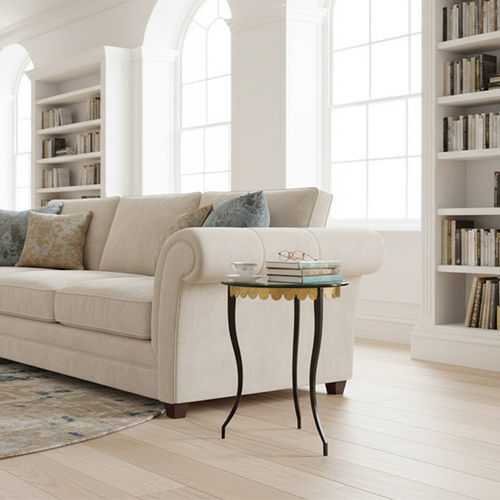 Tavolino contemporaneo - JOSEPHINE - Mobilier De Style - in ferro modellato / in vetro / in pietra