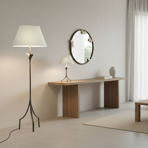Lampada da terra - VEGETAL - Mobilier De Style - in acciaio battuto / in ferro modellato / contemporanea