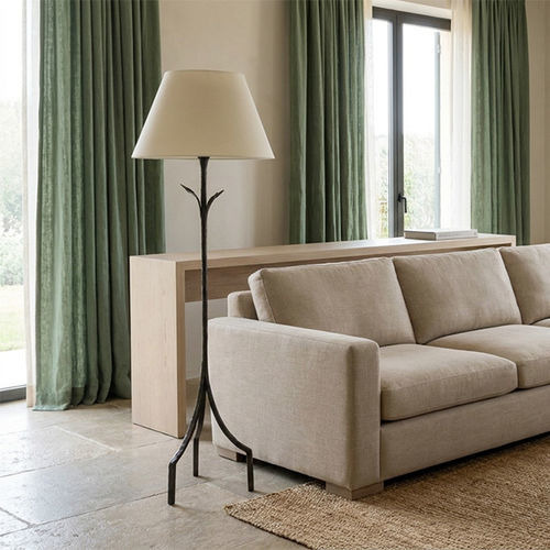 Lampada da terra - VEGETAL - Mobilier De Style - in acciaio battuto / in ferro modellato / contemporanea