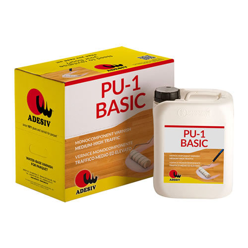 Primer per parquet - PU – 1 BASIC - Adesiv Srl - a base d'acqua / in poliuretano / indoor