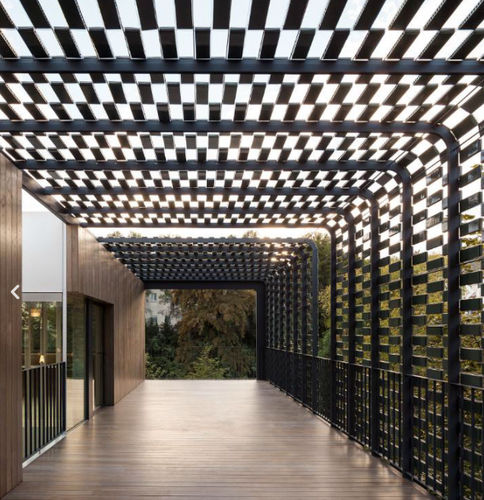 Copertura per pergola con protezione solare - Flexbrick, SL - in ceramica / per uso residenziale