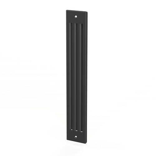 Griglia di ventilazione in acciaio inossidabile - silentAir Gitter M Anthrazit - getAir GmbH - rettangolare / per esterni / per uso residenziale