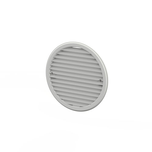 Griglia di ventilazione in plastica - Objekt - getAir GmbH - rotonda / per esterni / professionale