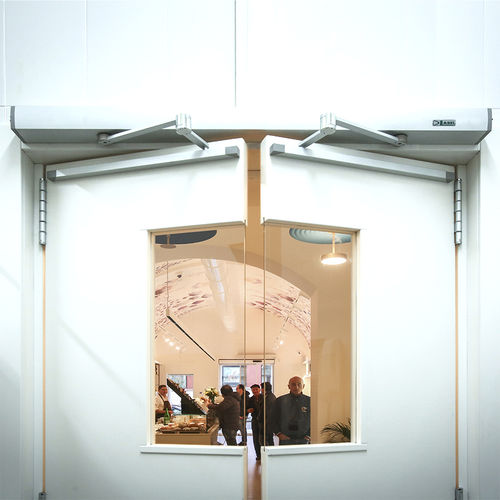 Automazione per porta - NEXT 75-120S-150 - Label S.p.A. - battente