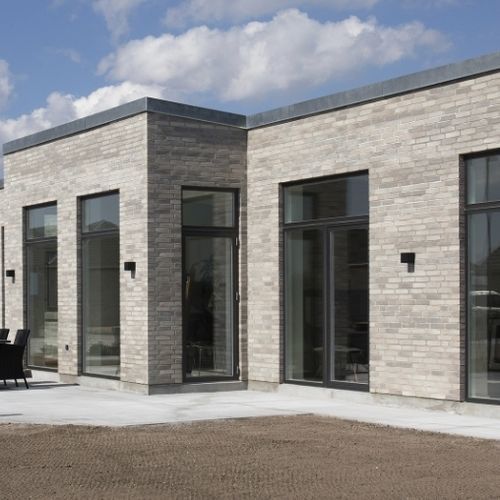 Mattone faccia a vista in clinker - RT 553 - Randers Tegl A/S - da esterno / da incollare / contemporaneo
