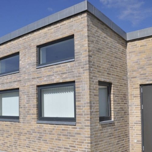 Mattone faccia a vista in clinker - RT 495 - Randers Tegl A/S - da esterno / da incollare / contemporaneo