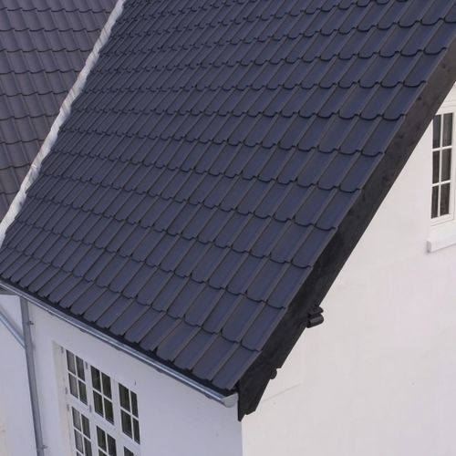Tegola a scorrimento - RT 822 - Randers Tegl A/S - in terracotta / grande