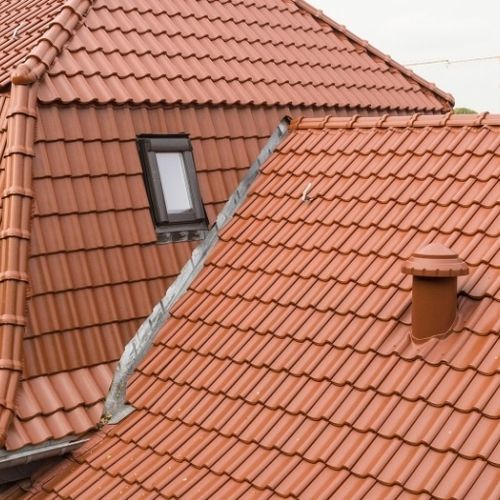 Tegola a incastro - RT 841 - Randers Tegl A/S - in terracotta / grande / rossa