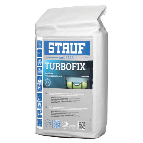 Malta di rasatura autolivellante - TURBO FIX - Stauf Klebstoffwerk GmbH - di giunzione / per massetto / resina sintetica