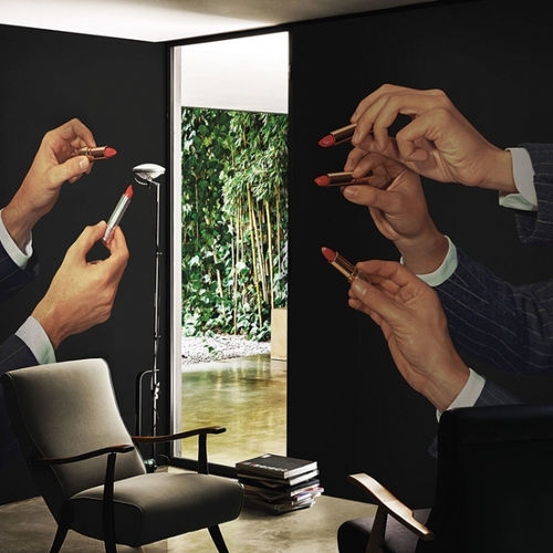 Carta da parati contemporanea - BEAUTY IS NOTHING - LondonArt Wallpapers - sintetica / in vinile / in PVC