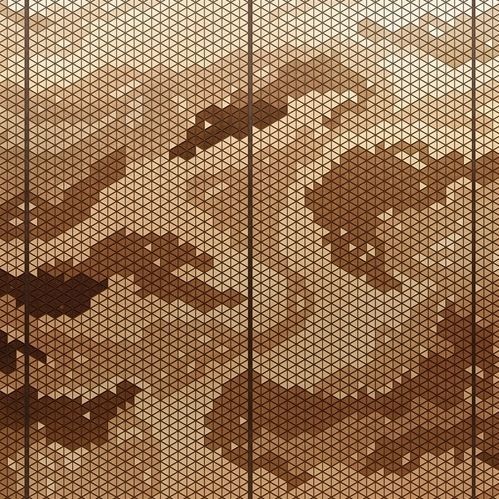 Carta da parati contemporanea - HOW DO YOU FEEL - LondonArt Wallpapers - in vinile / in PVC / geometrica