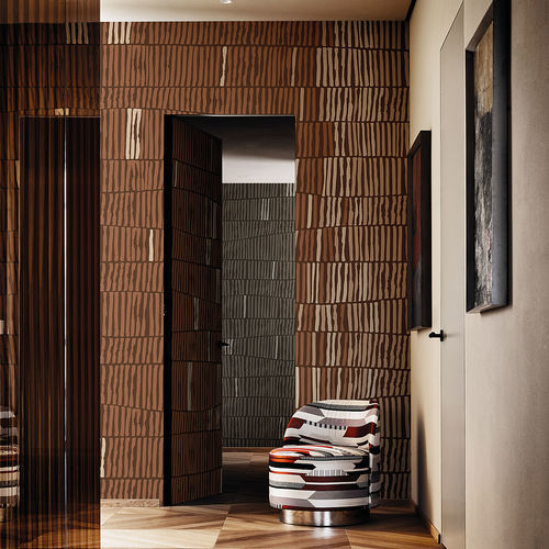 Carta da parati contemporanea - SOMEBODY TO LOVE - LondonArt Wallpapers - in vinile / in PVC / con motivi geometrici