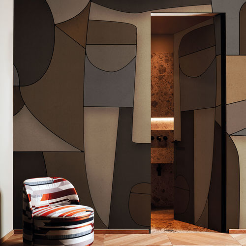 Carta da parati contemporanea - STRICTLY CONFIDENTIAL - LondonArt Wallpapers - in vinile / in PVC / con motivo astratto