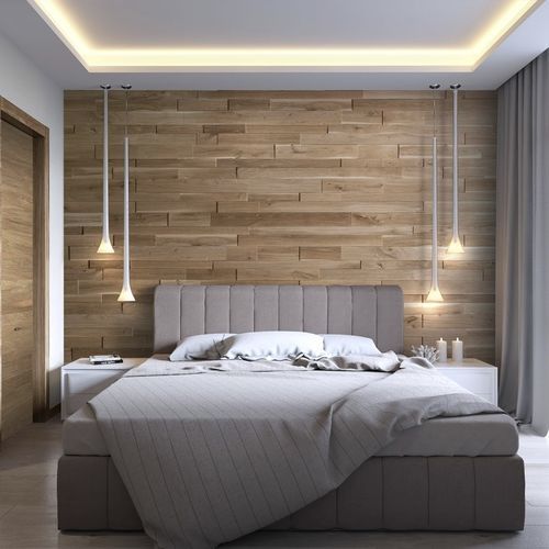 Rivestimento murale per interni - OZO - AW Latvia - in legno massiccio / in rovere / spazzolato