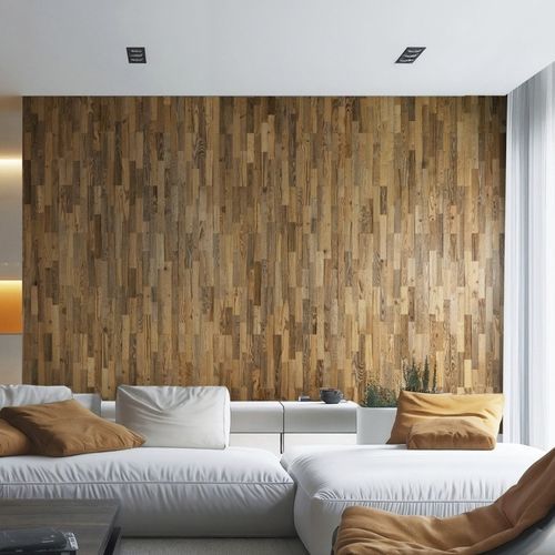 Rivestimento murale per interni - AMATA - AW Latvia - in legno di recupero / spazzolato / aspetto legno