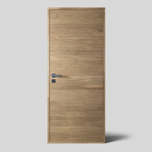 Porta da interno - OZH - AW Latvia - in legno massiccio / in rovere / battente