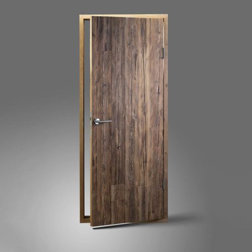 Porta da interno - ACTSDV - AW Latvia - in legno massiccio / in legno di recupero / battente