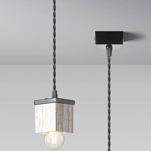 Lampada a sospensione - GV-RW-6-7 - AW Latvia - in metallo / in rovere / in legno