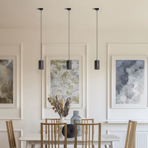 Lampada a sospensione - GV-RW-6-15 - AW Latvia - in metallo / in filo metallico / in rovere