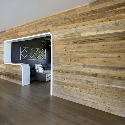 Paramento in legno - SDDBS - AW Latvia - indoor / per muro interno / da incollare