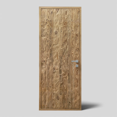 Porta da interno - ACTDV - AW Latvia - in legno massiccio / in legno di recupero / battente