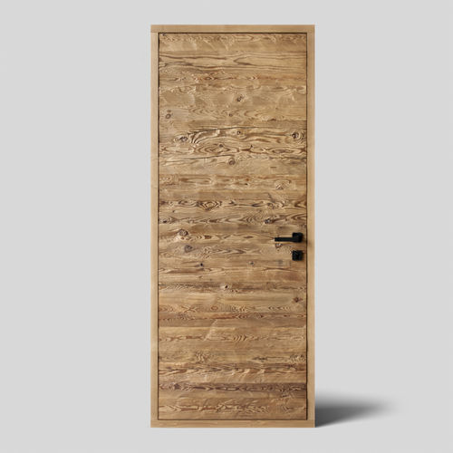 Porta da interno - ACTDH - AW Latvia - in legno massiccio / in legno di recupero / battente