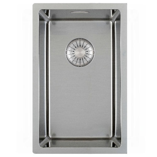 Lavello a 1 vasca - CAPP 20/20D46 R10 - Caressi B.V. - senza gocciolatoio / in acciaio inossidabile / da incasso