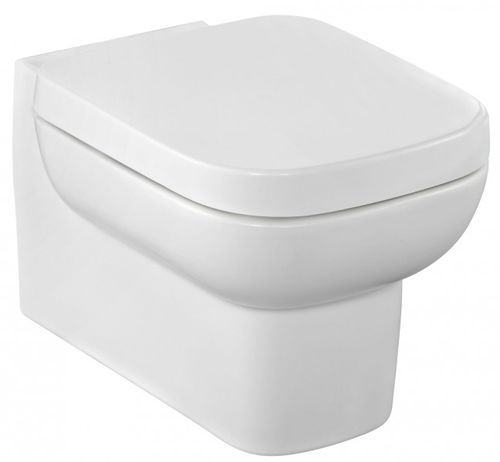 WC sospeso - E4833 - JACOB DELAFON - in ceramica / con cassetta ad incasso / moderno