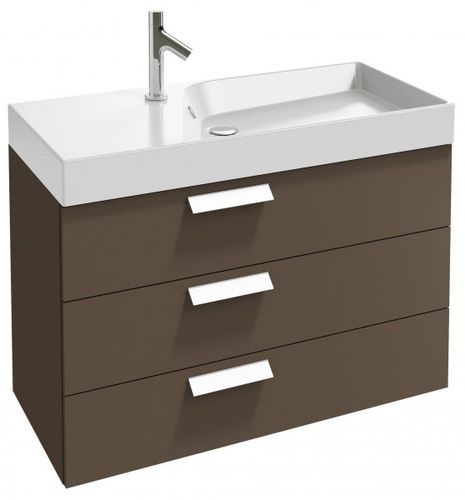 Mobile lavabo sospeso - EB1310 - JACOB DELAFON - in legno / contemporaneo / con cassetti