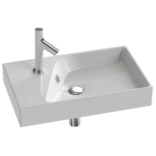 Lavabo da appoggio - EXR112 - JACOB DELAFON - in ceramica / rettangolare / contemporaneo