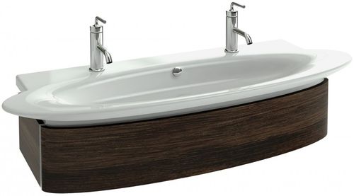 Mobile lavabo sospeso - EB1101 - JACOB DELAFON - impiallacciato in legno / contemporaneo / con cassetti