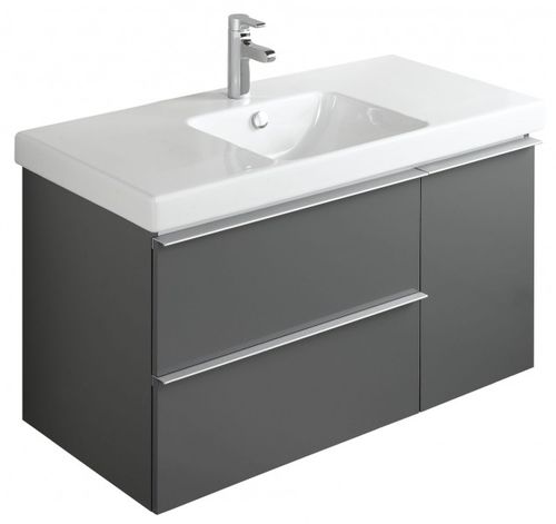 Mobile lavabo sospeso - EB891 - JACOB DELAFON - in melaminico / contemporaneo / con cassetti