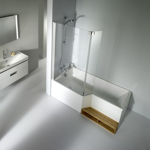Vasca da bagno doccia altre forme - NEO: CE6D004L - JACOB DELAFON - da incasso / in acrilico