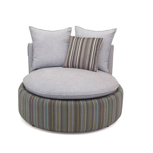 Chauffeuse contemporanea - Pasifica - HMM Ltd. - in tessuto / in legno massiccio / in legno compensato