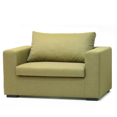 Poltrona contemporanea - RUBIKA - HMM Ltd. - in tessuto / in legno massiccio / in legno compensato