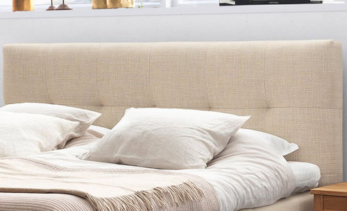 Testiera per letto matrimoniale - FENIX DECOR - Jensen - contemporanea / in tessuto / imbottita