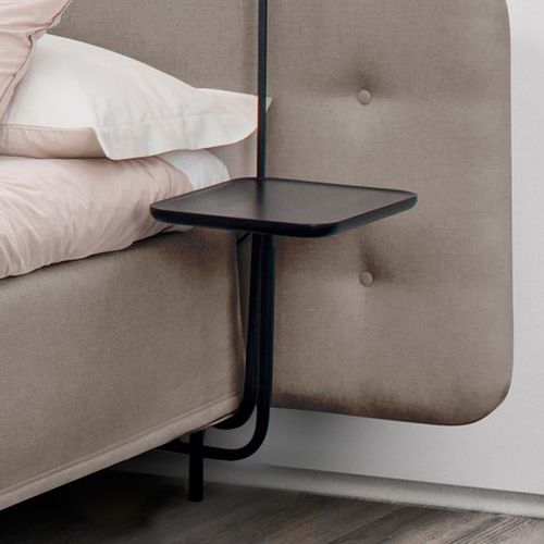 Comodino contemporaneo - ADD-ON  - Jensen - in legno / in acciaio laccato / rettangolare