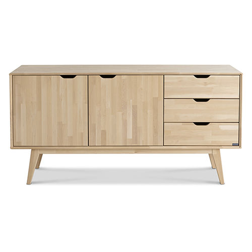 Credenza con piedi alti - KOLO - Kiteen Huonekalutehdas Oy - in stile / in betulla / bianca