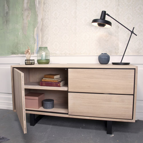 Credenza contemporanea - FOREST - Kristensen & Kristensen A/S - in rovere / con cassetti / con ante battenti