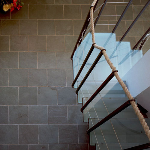Piastrella in ardesia - ROSSO BORDEAUX  - Marmotex SRL - opaca / da interno / per terrazza